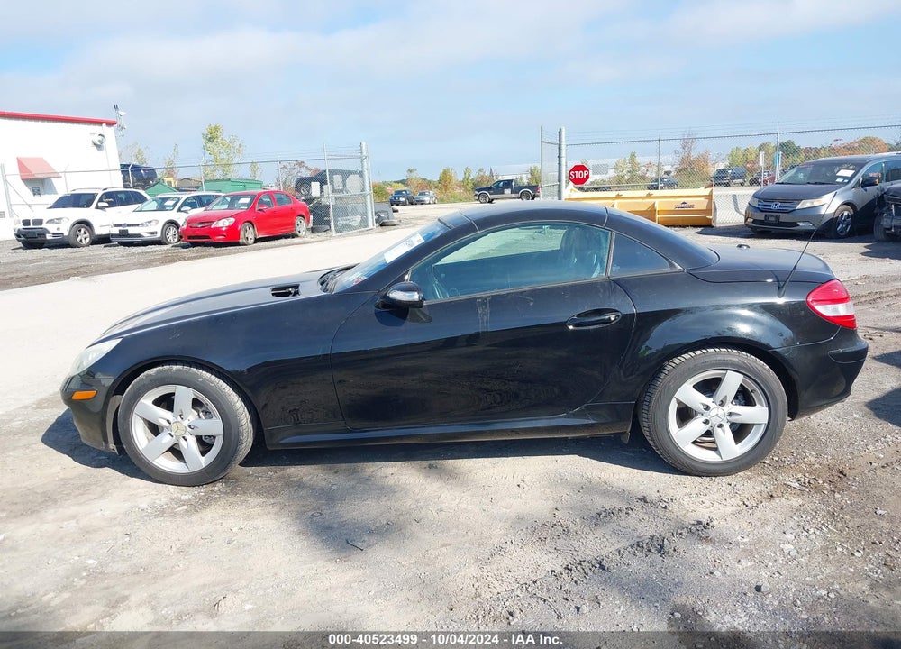 2007 MERCEDES-BENZ SLK 280 VIN: WDBWK54F27F156921
