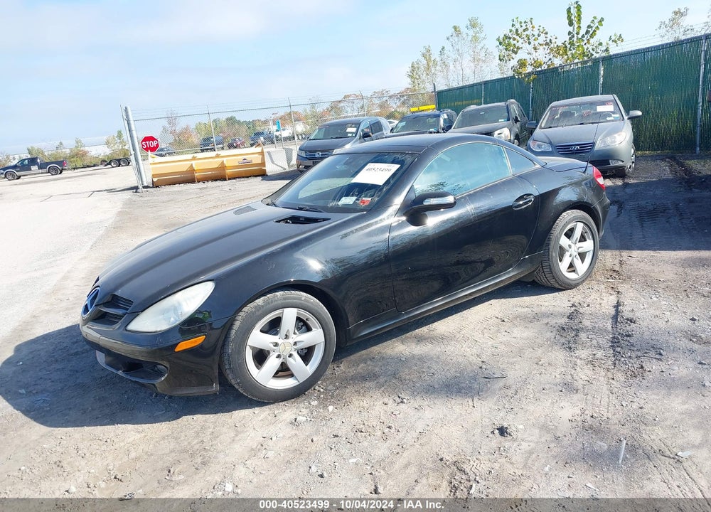 2007 MERCEDES-BENZ SLK 280 VIN: WDBWK54F27F156921