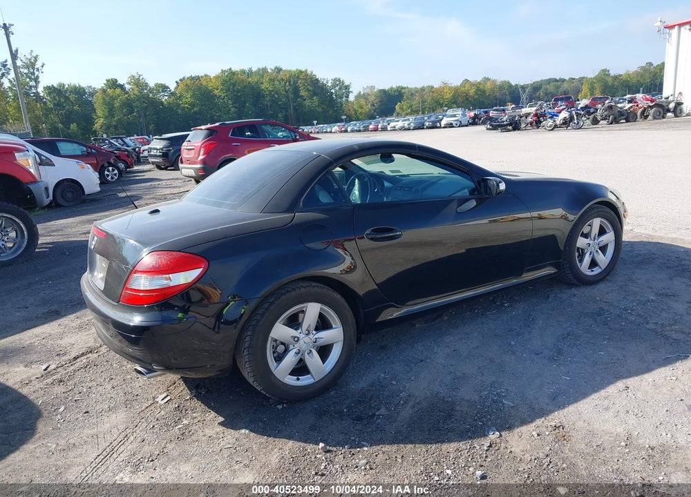 2007 MERCEDES-BENZ SLK 280 VIN: WDBWK54F27F156921