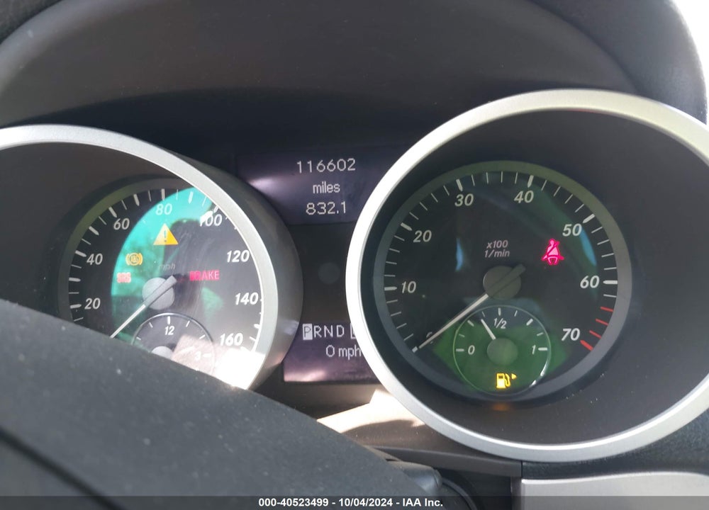 2007 MERCEDES-BENZ SLK 280 VIN: WDBWK54F27F156921