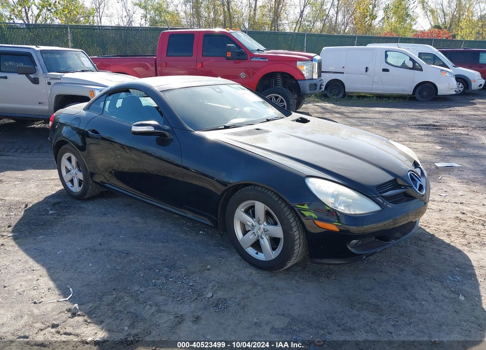 2007 MERCEDES-BENZ SLK 280 VIN: WDBWK54F27F156921