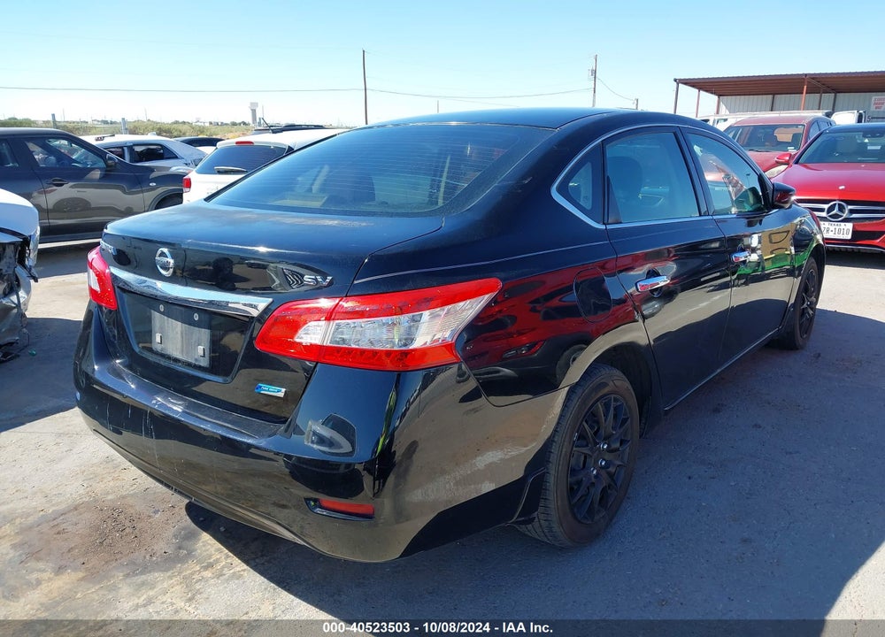 2014 NISSAN SENTRA SV VIN: 3N1AB7AP7EY202658
