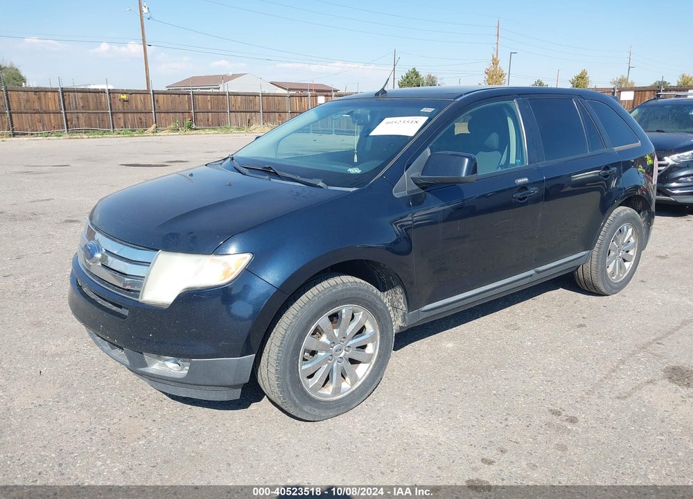 2009 FORD EDGE SEL VIN: 2FMDK48C99BA64224