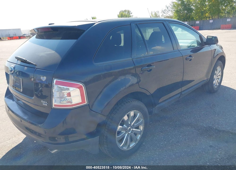 2009 FORD EDGE SEL VIN: 2FMDK48C99BA64224