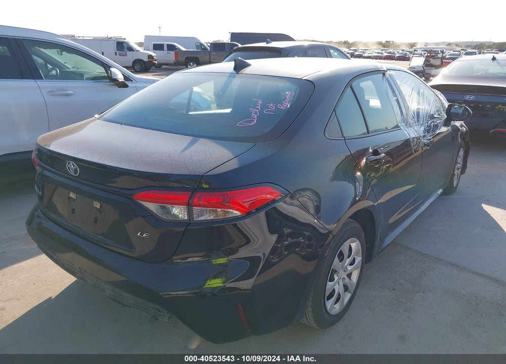 2023 TOYOTA COROLLA LE VIN: 5YFB4MDE0PP066185
