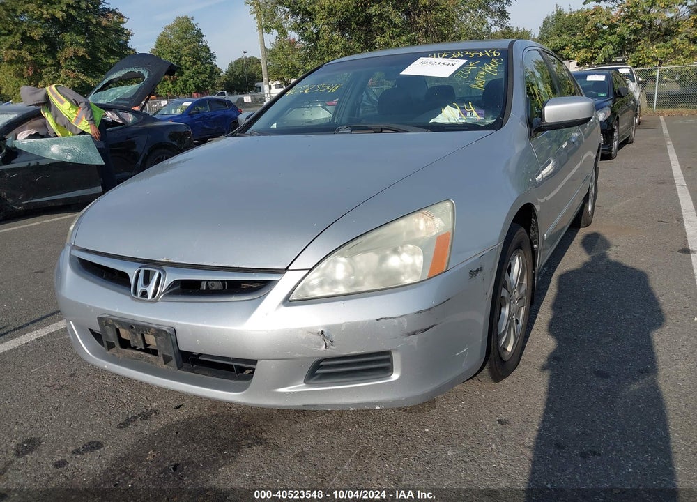 2007 HONDA ACCORD 2.4 EX VIN: 1HGCM56727A216778