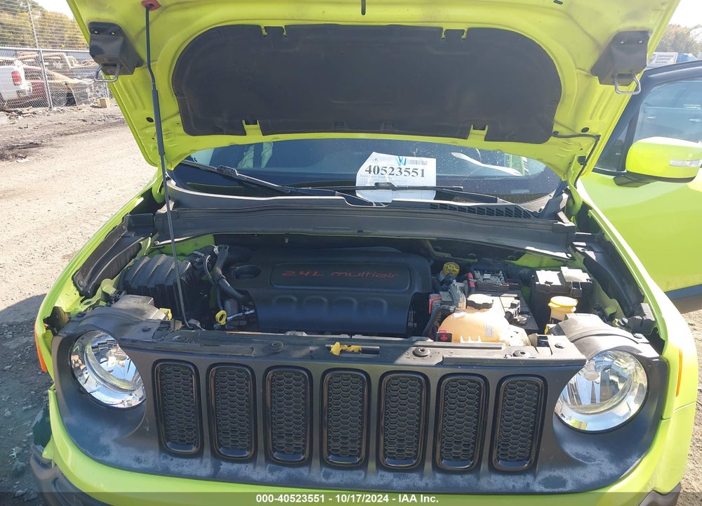 2017 JEEP RENEGADE ALTITUDE FWD VIN: ZACCJABB4HPF48037