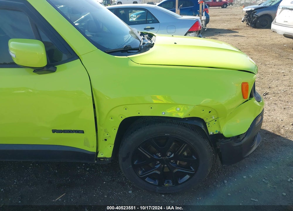 2017 JEEP RENEGADE ALTITUDE FWD VIN: ZACCJABB4HPF48037