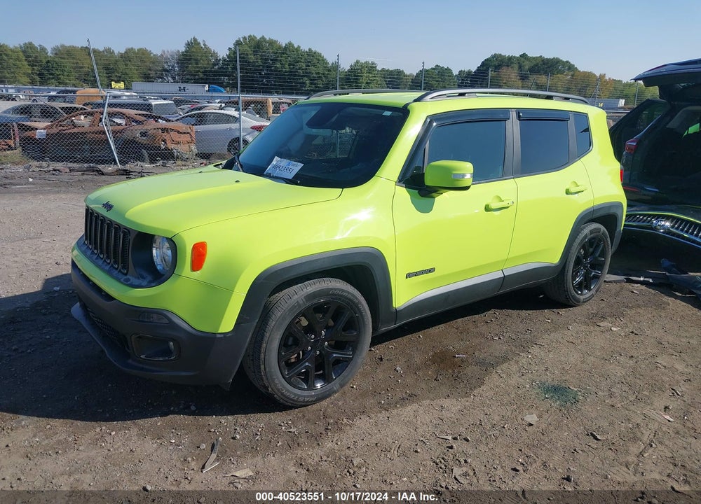 2017 JEEP RENEGADE ALTITUDE FWD VIN: ZACCJABB4HPF48037