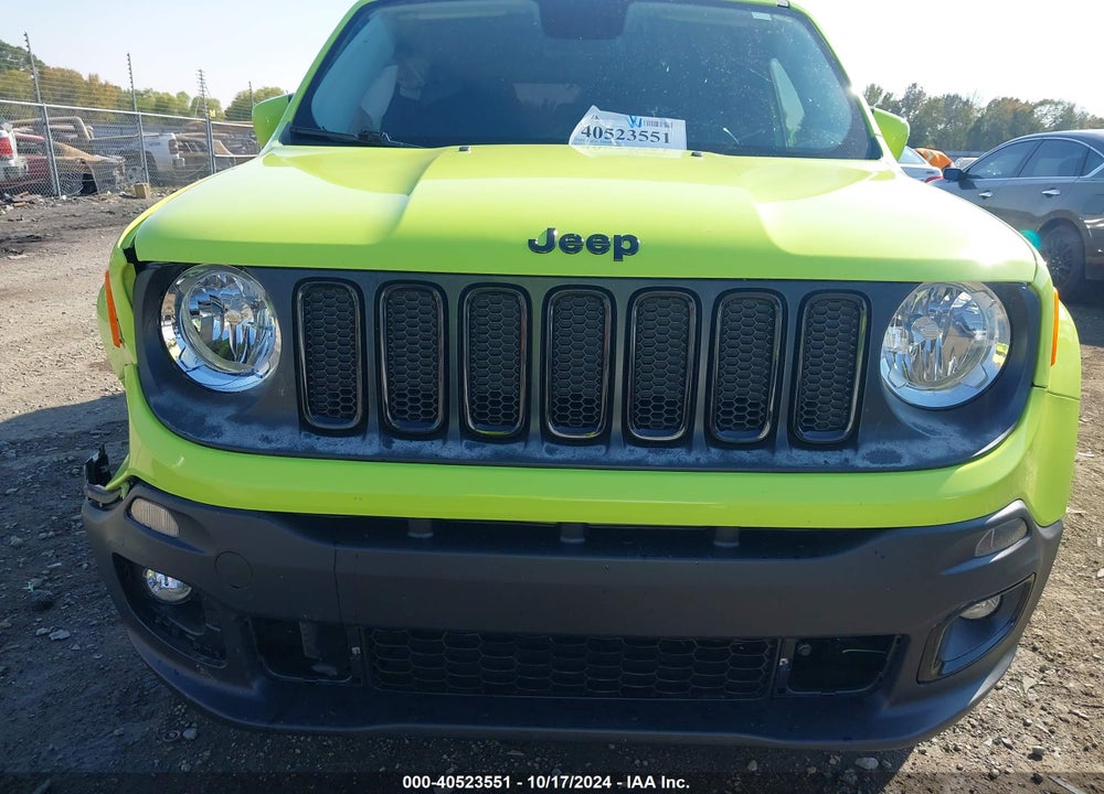 2017 JEEP RENEGADE ALTITUDE FWD VIN: ZACCJABB4HPF48037