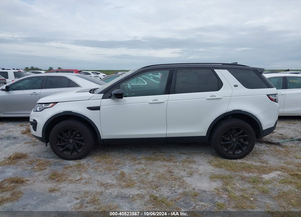 2019 LAND ROVER DISCOVERY SPORT SE VIN: SALCP2FX9KH826948