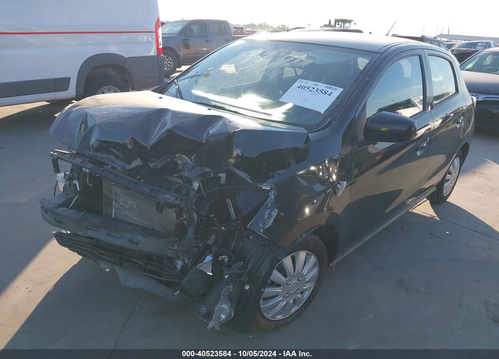 2021 MITSUBISHI MIRAGE CARBONITE EDITION/ES/LE VIN: ML32AUHJ0MH006143