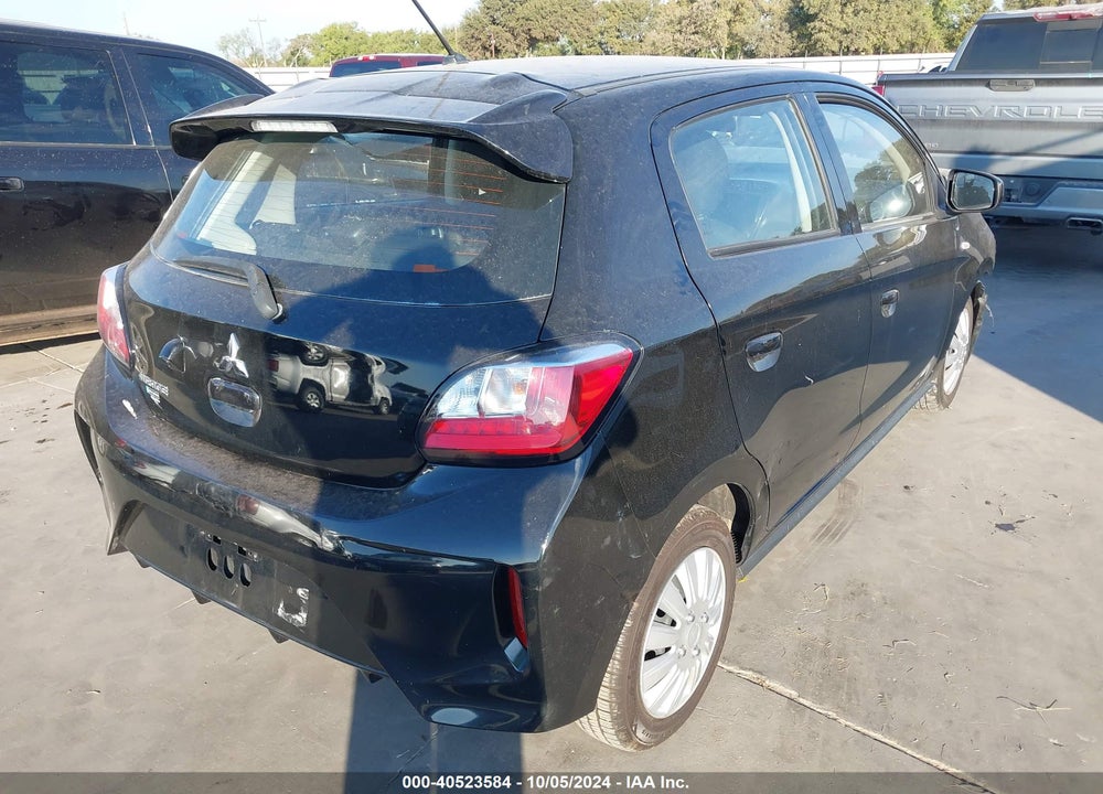 2021 MITSUBISHI MIRAGE CARBONITE EDITION/ES/LE VIN: ML32AUHJ0MH006143