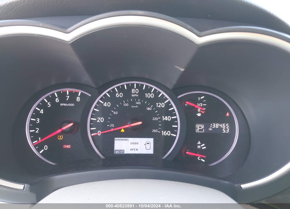 2012 NISSAN QUEST SV VIN: JN8AE2KP0C9039770