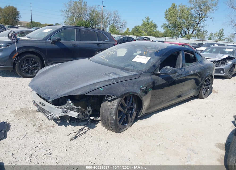 2021 TESLA MODEL S PLAID TRI MOTOR ALL-WHEEL DRIVE VIN: 5YJSA1E65MF435662