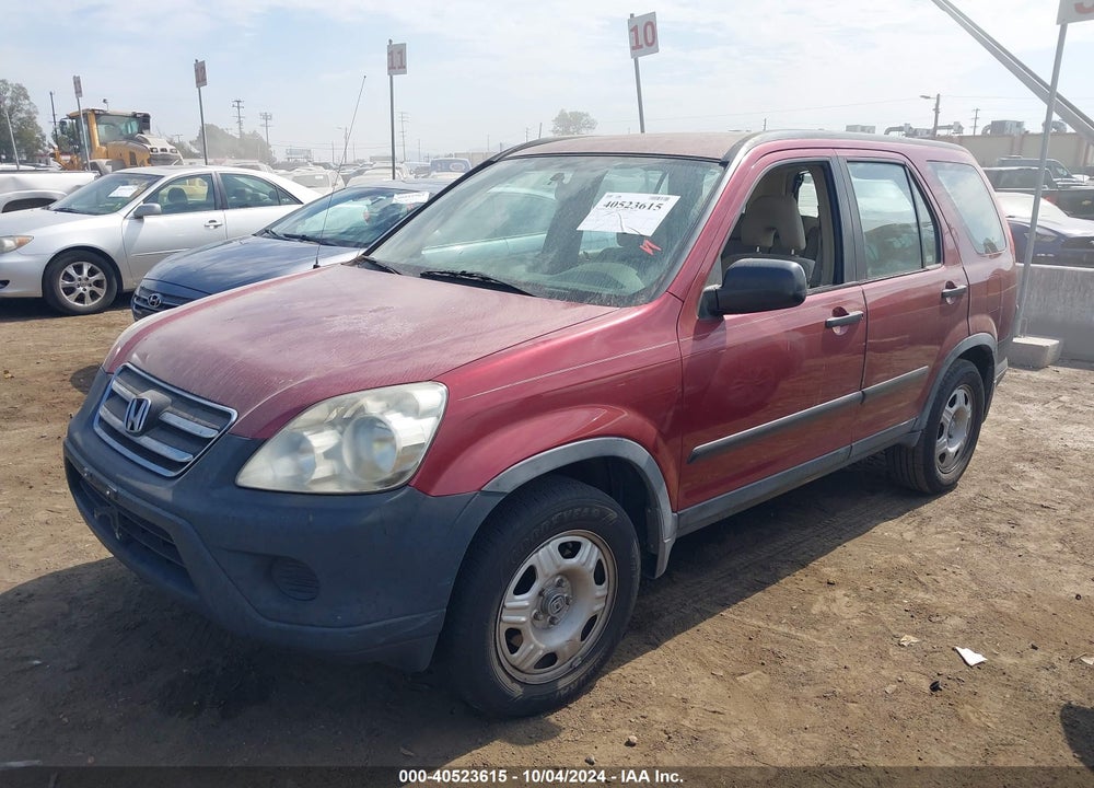 2005 HONDA CR-V LX VIN: SHSRD78575U343264