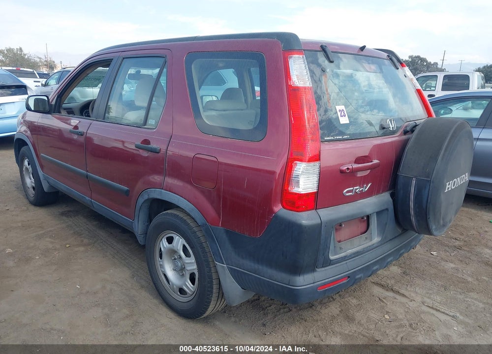 2005 HONDA CR-V LX VIN: SHSRD78575U343264