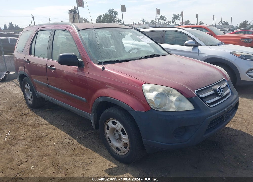 2005 HONDA CR-V LX VIN: SHSRD78575U343264