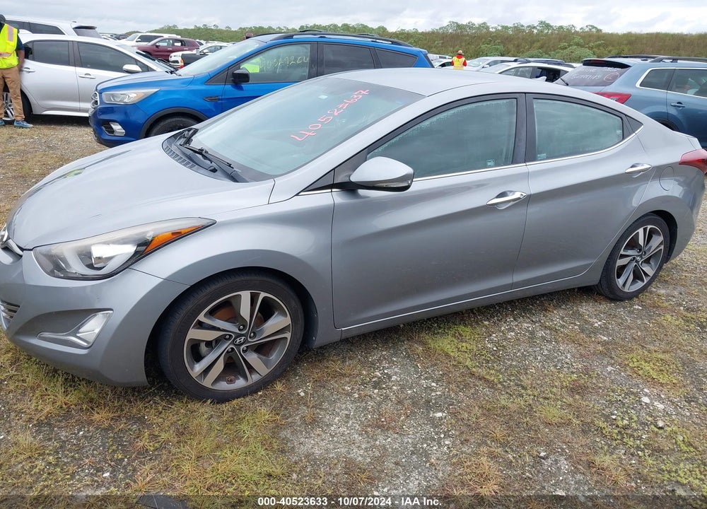 2015 HYUNDAI ELANTRA LIMITED VIN: KMHDH4AEXFU280132