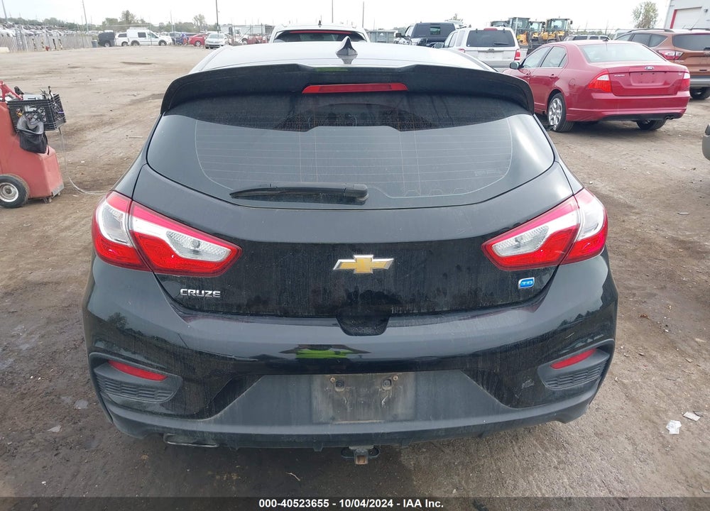 2018 CHEVROLET CRUZE LT MANUAL VIN: 3G1BG6SE9JS531202