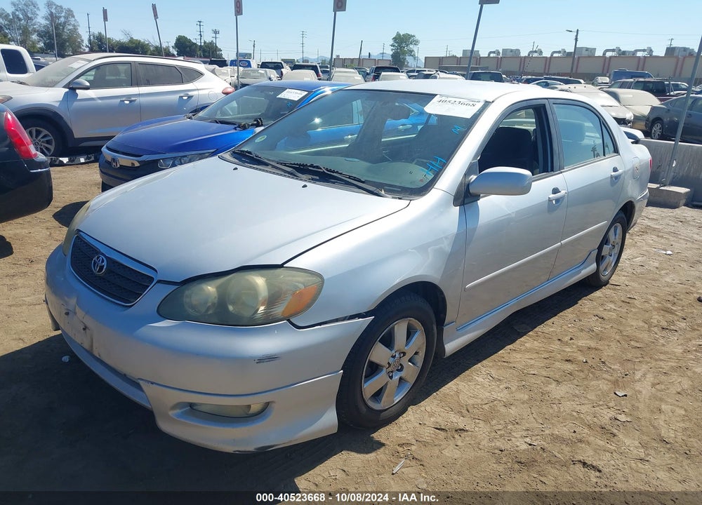 2005 TOYOTA COROLLA S VIN: 1NXBR32E75Z444657