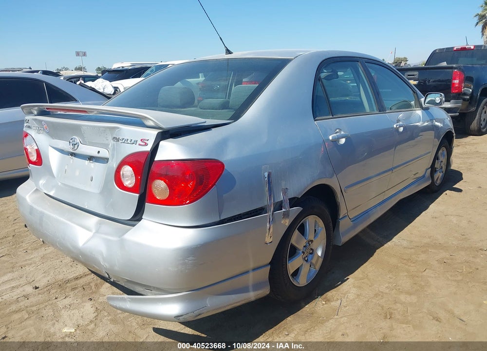2005 TOYOTA COROLLA S VIN: 1NXBR32E75Z444657