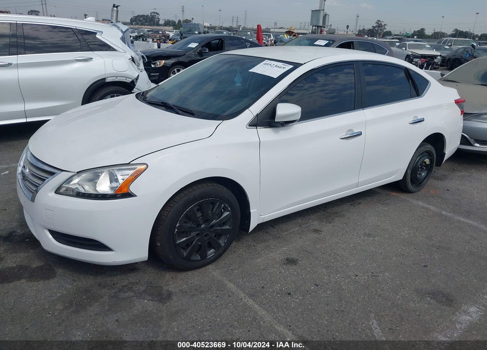 2015 NISSAN SENTRA SV VIN: 3N1AB7AP7FL692050