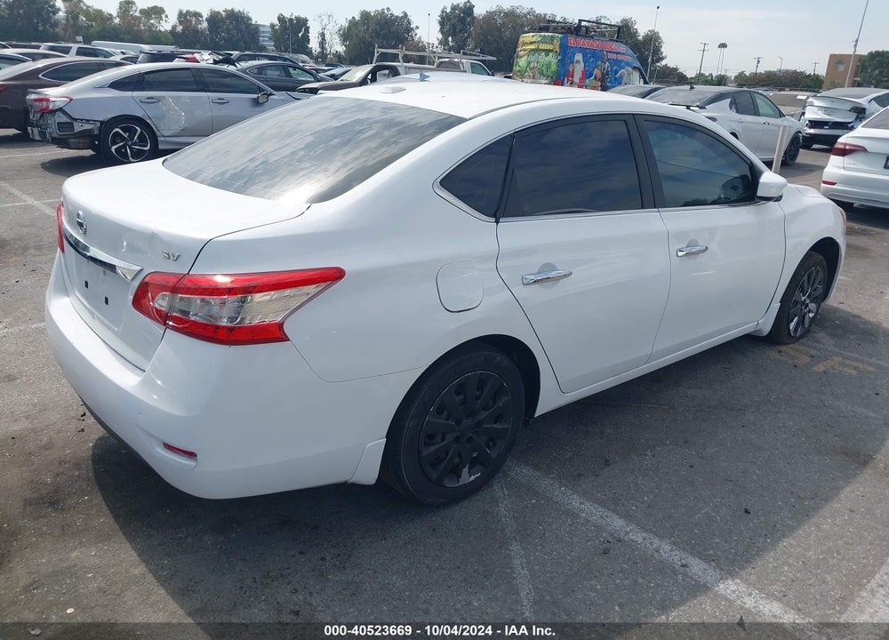 2015 NISSAN SENTRA SV VIN: 3N1AB7AP7FL692050