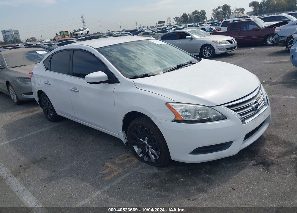 2015 NISSAN SENTRA SV VIN: 3N1AB7AP7FL692050