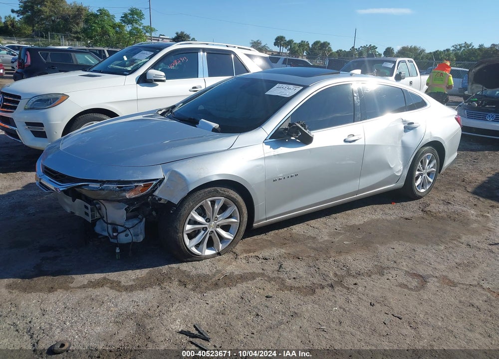 2021 CHEVROLET MALIBU FWD LT VIN: 1G1ZD5ST0MF022933