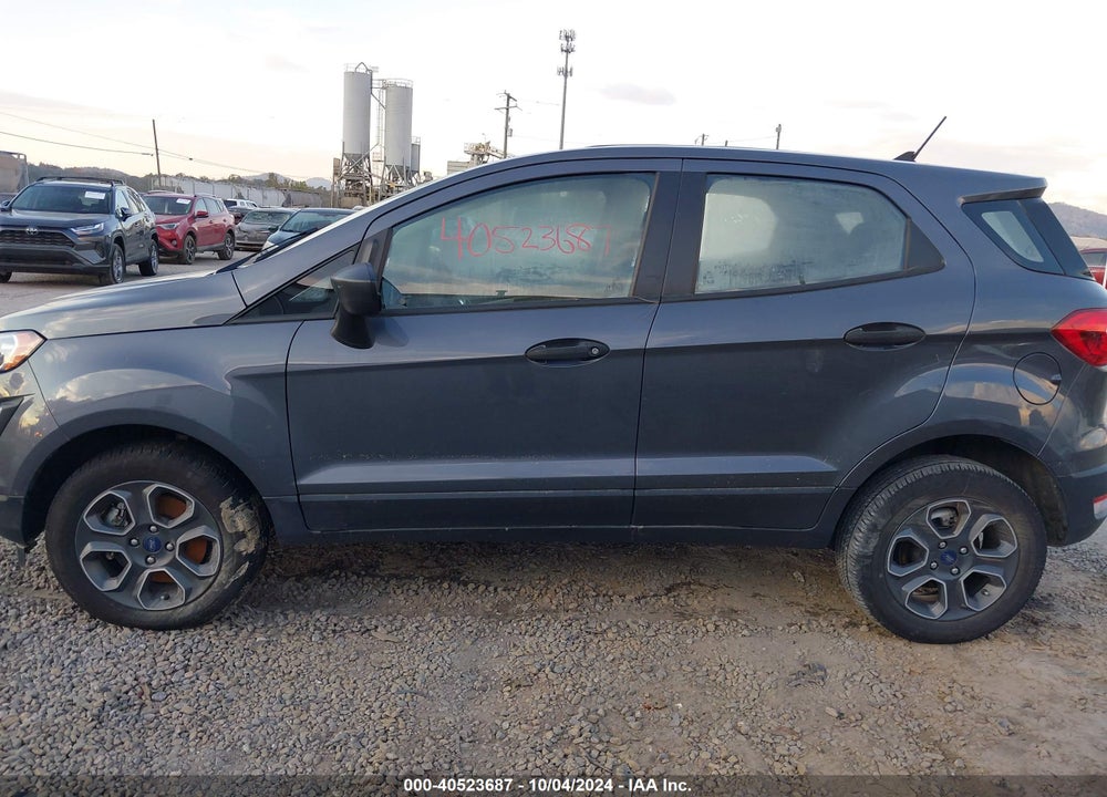 2021 FORD ECOSPORT S VIN: MAJ6S3FL0MC451432