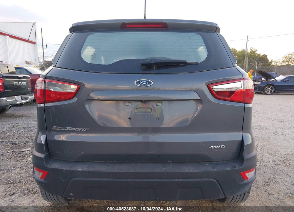 2021 FORD ECOSPORT S VIN: MAJ6S3FL0MC451432