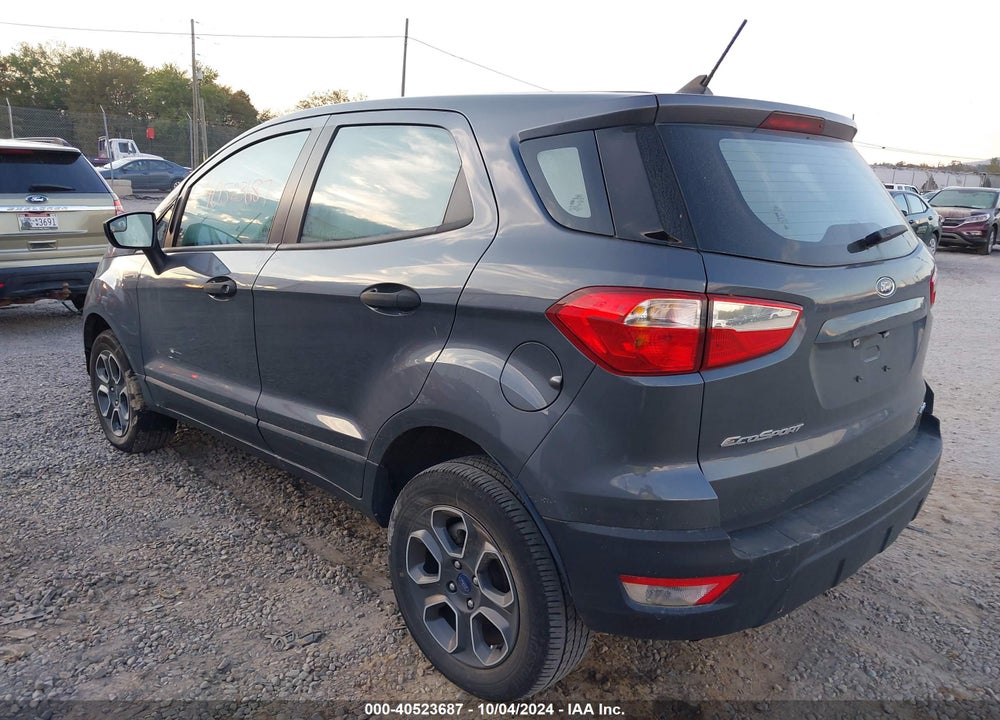 2021 FORD ECOSPORT S VIN: MAJ6S3FL0MC451432