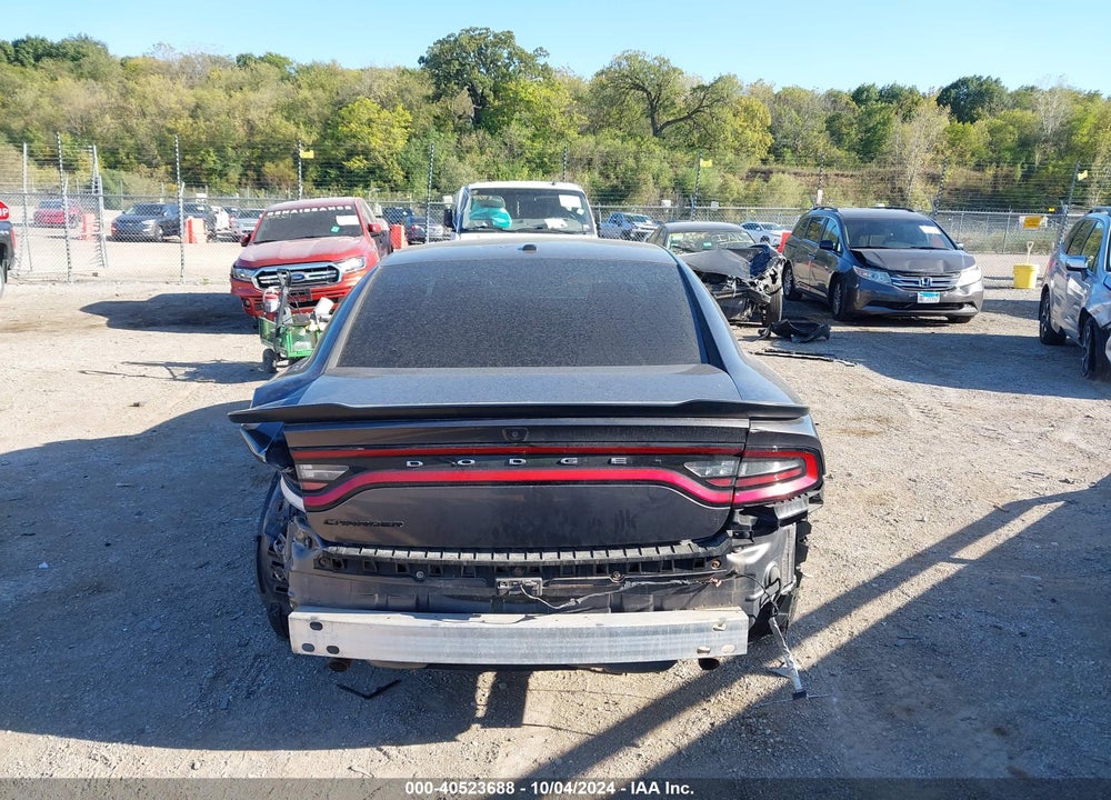 2018 DODGE CHARGER SXT RWD VIN: 2C3CDXBG0JH119673
