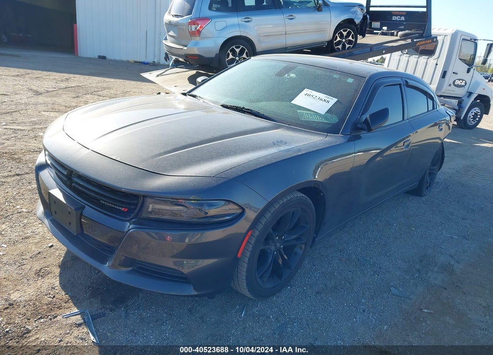 2018 DODGE CHARGER SXT RWD VIN: 2C3CDXBG0JH119673