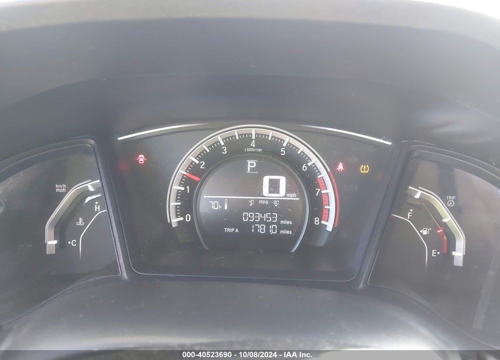 2017 HONDA CIVIC LX VIN: SHHFK7H2XHU219546