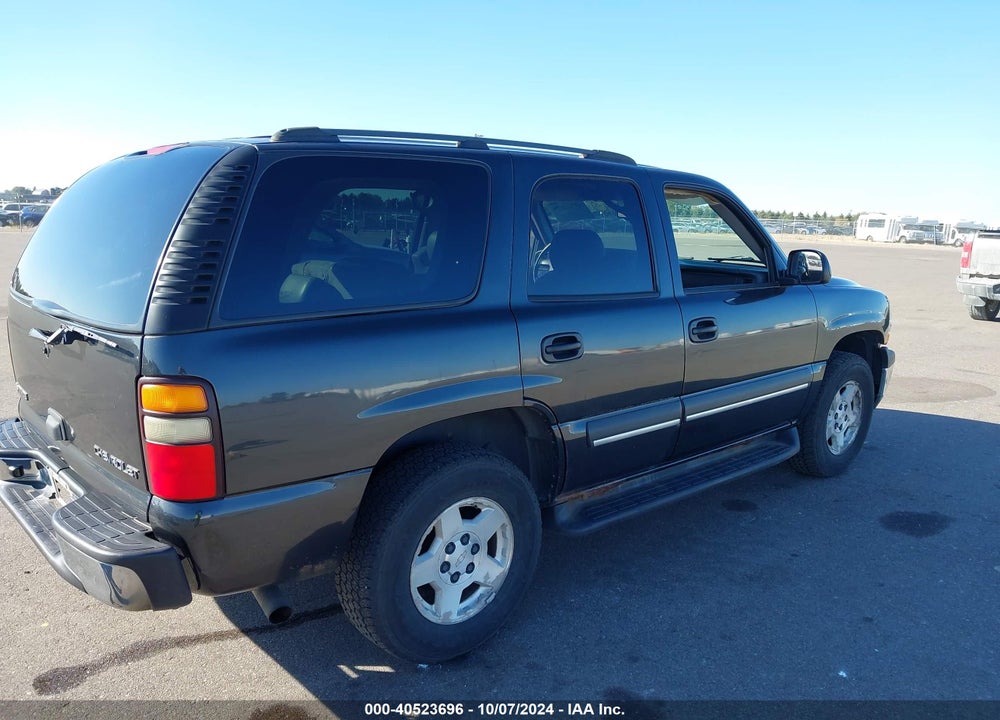 2004 CHEVROLET TAHOE LS VIN: 1GNEC13V94R170053