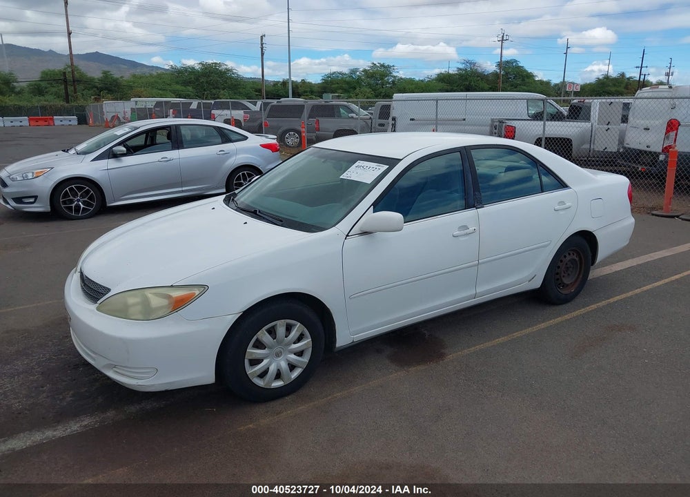 2003 TOYOTA CAMRY LE/SE/XLE VIN: JTDBE32K430161174