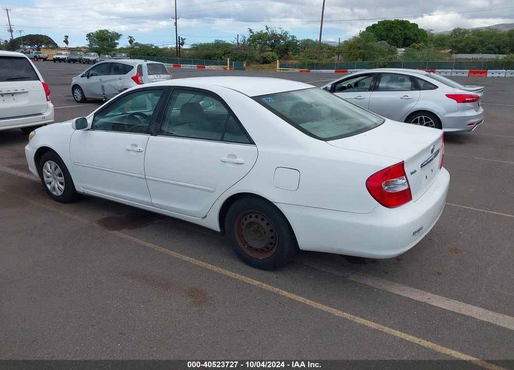 2003 TOYOTA CAMRY LE/SE/XLE VIN: JTDBE32K430161174