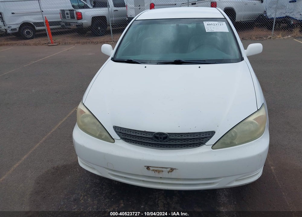 2003 TOYOTA CAMRY LE/SE/XLE VIN: JTDBE32K430161174