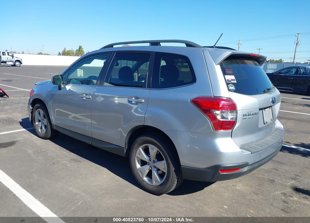 2015 SUBARU FORESTER 2.5I LIMITED VIN: JF2SJAHC3FH825505