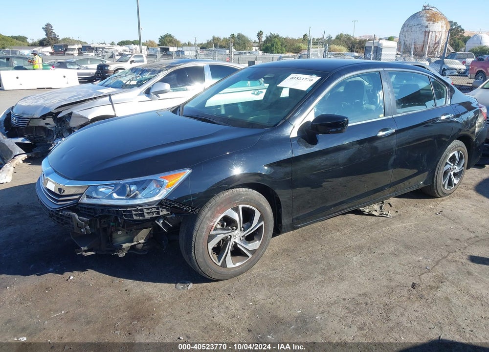 2016 HONDA ACCORD LX VIN: 1HGCR2F49GA221773
