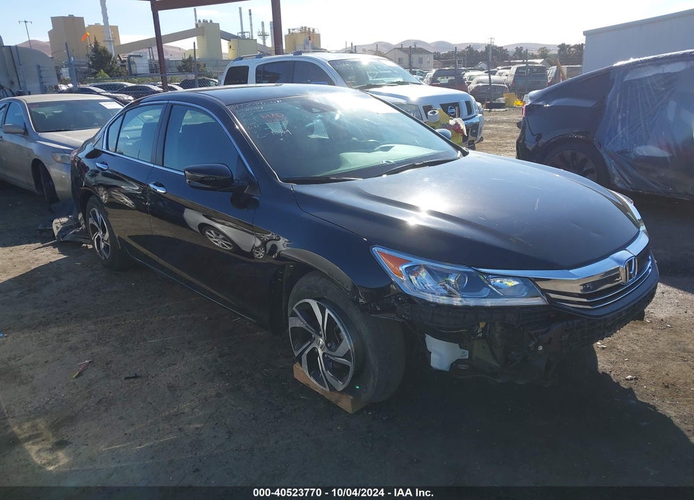 2016 HONDA ACCORD LX VIN: 1HGCR2F49GA221773