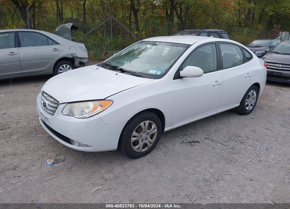 2010 HYUNDAI ELANTRA GLS VIN: KMHDU4AD8AU187637