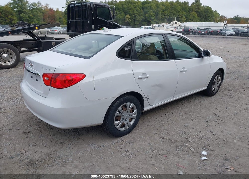 2010 HYUNDAI ELANTRA GLS VIN: KMHDU4AD8AU187637