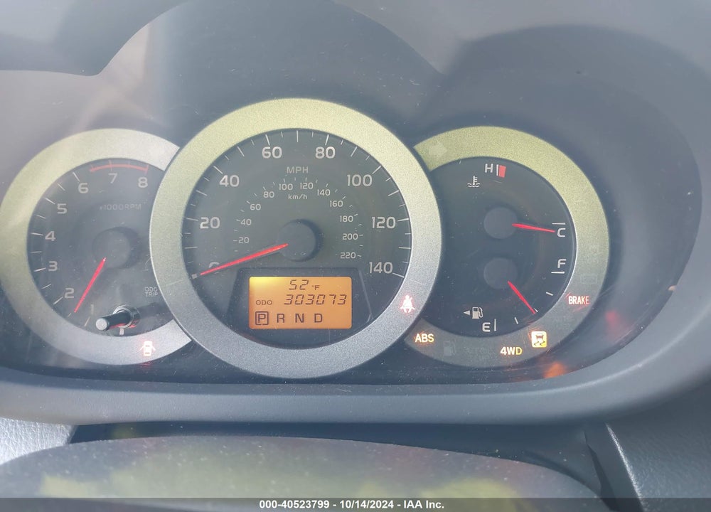 2010 TOYOTA RAV4 SPORT VIN: JTMRF4DV8A5036929