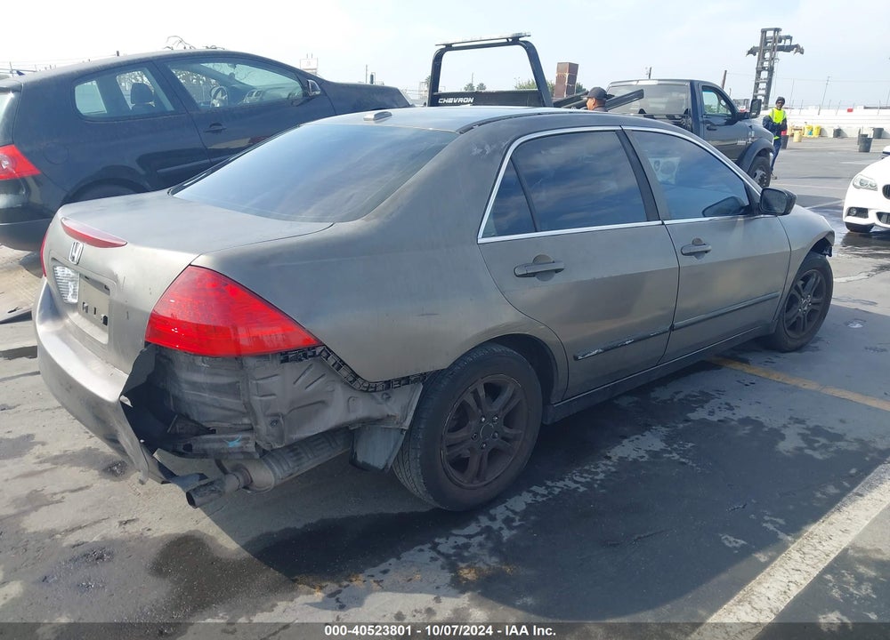 2006 HONDA ACCORD 2.4 EX VIN: 1HGCM56866A031317