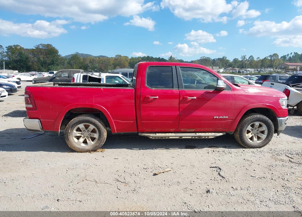 2019 RAM 1500 LAIE  4X4 6'4 BOX VIN: 1C6SRFDT8KN668731