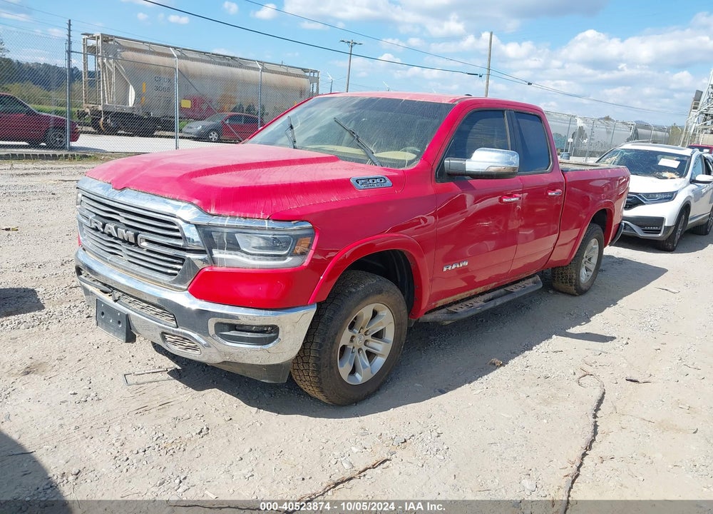 2019 RAM 1500 LAIE  4X4 6'4 BOX VIN: 1C6SRFDT8KN668731