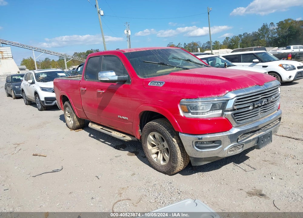 2019 RAM 1500 LAIE  4X4 6'4 BOX VIN: 1C6SRFDT8KN668731